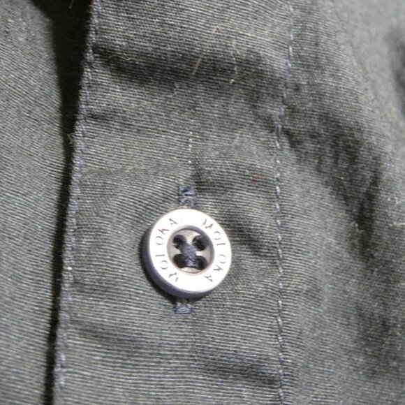 Molokai Surf Co. Men Shirt Size XL Black Pineapples Hawaiian Cotton Short Sleeve - Picture 8 of 11